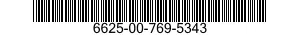 6625-00-769-5343 TEST SET,RADIO 6625007695343 007695343