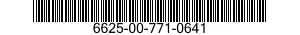 6625-00-771-0641  6625007710641 007710641