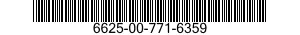 6625-00-771-6359 TEST SET,RADAR 6625007716359 007716359