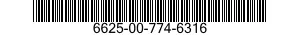 6625-00-774-6316  6625007746316 007746316