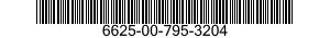 6625-00-795-3204  6625007953204 007953204
