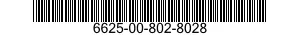 6625-00-802-8028 PROD,TEST 6625008028028 008028028