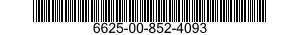 6625-00-852-4093 VOLTMETER 6625008524093 008524093