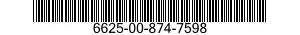 6625-00-874-7598 ADAPTER,WAVEGUIDE 6625008747598 008747598
