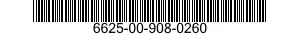 6625-00-908-0260 AMMETER 6625009080260 009080260
