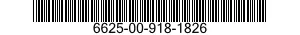 6625-00-918-1826 METER,ARBITRARY SCALE 6625009181826 009181826