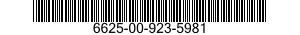 6625-00-923-5981 TEST SET,INTERVALOMETER 6625009235981 009235981