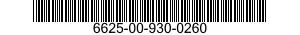 6625-00-930-0260  6625009300260 009300260