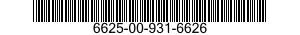 6625-00-931-6626  6625009316626 009316626