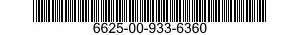 6625-00-933-6360  6625009336360 009336360