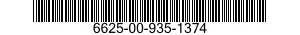 6625-00-935-1374 METER,S-UNITS 6625009351374 009351374