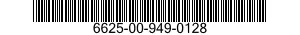 6625-00-949-0128 RESONATOR,TUNING FORK 6625009490128 009490128