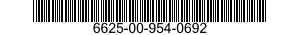 6625-00-954-0692  6625009540692 009540692
