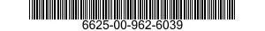 6625-00-962-6039  6625009626039 009626039