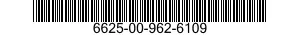 6625-00-962-6109  6625009626109 009626109