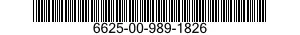 6625-00-989-1826 COUNTER,ELECTRONIC,DIGITAL READOUT 6625009891826 009891826