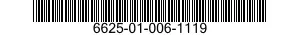 6625-01-006-1119 MULTIMETER 6625010061119 010061119