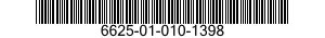 6625-01-010-1398  6625010101398 010101398