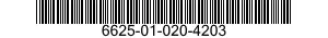 6625-01-020-4203 OSCILLOSCOPE 6625010204203 010204203