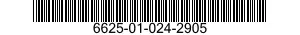 6625-01-024-2905  6625010242905 010242905