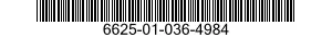 6625-01-036-4984 VOLTMETER 6625010364984 010364984