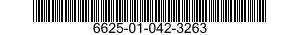 6625-01-042-3263 METER,ELECTRICAL FREQUENCY 6625010423263 010423263