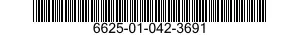 6625-01-042-3691 VOLTMETER 6625010423691 010423691