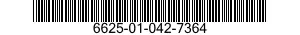 6625-01-042-7364 AMMETER 6625010427364 010427364