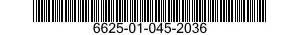 6625-01-045-2036 OSCILLOGRAPH 6625010452036 010452036