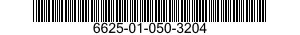 6625-01-050-3204 OSCILLOSCOPE 6625010503204 010503204