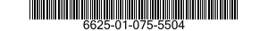 6625-01-075-5504 TEST SET,ELECTRONIC SYSTEMS 6625010755504 010755504