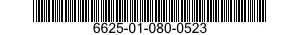 6625-01-080-0523  6625010800523 010800523