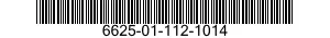 6625-01-112-1014 VOLTMETER 6625011121014 011121014