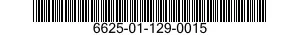 6625-01-129-0015 AMMETER 6625011290015 011290015