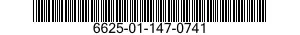 6625-01-147-0741 LEAD,TEST 6625011470741 011470741