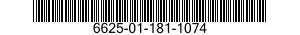 6625-01-181-1074  6625011811074 011811074