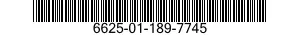 6625-01-189-7745 AMMETER 6625011897745 011897745
