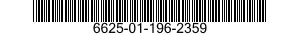 6625-01-196-2359  6625011962359 011962359