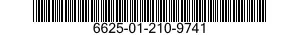6625-01-210-9741 MULTIMETER 6625012109741 012109741