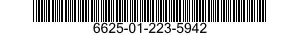 6625-01-223-5942 PANEL,TEST,ELECTRICAL 6625012235942 012235942