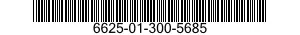 6625-01-300-5685 METER,SPECIAL SCALE 6625013005685 013005685