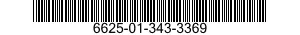 6625-01-343-3369 VOLTMETER 6625013433369 013433369