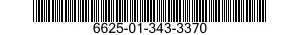 6625-01-343-3370 AMMETER 6625013433370 013433370