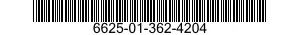 6625-01-362-4204 TEST PROGRAM SET 6625013624204 013624204