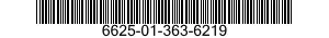 6625-01-363-6219 COUNTER,ELECTRONIC,DIGITAL READOUT 6625013636219 013636219