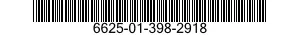 6625-01-398-2918 TEST SET,DECODER-RECEIVER 6625013982918 013982918