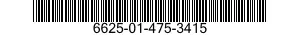 6625-01-475-3415 ADAPTER,CABLE BREAKOUT 6625014753415 014753415