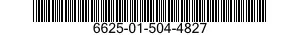 6625-01-504-4827 LEAD SET,TEST 6625015044827 015044827