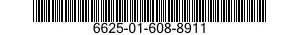 6625-01-608-8911 MULTIMETER 6625016088911 016088911
