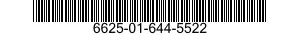 6625-01-644-5522 CONTROL PANEL,TEST 6625016445522 016445522